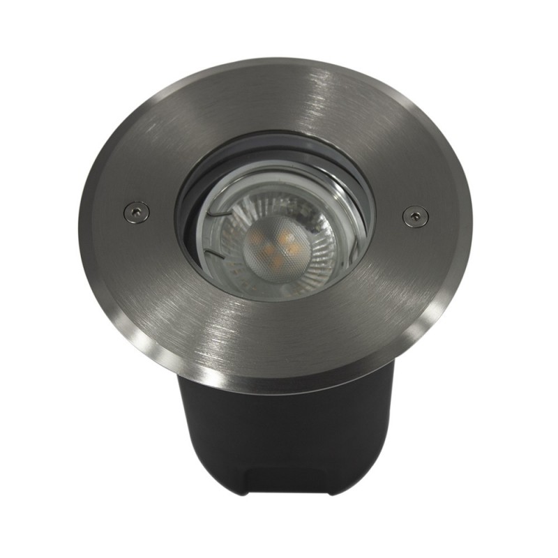 Spot encastré de sol rond orientable  TERRA – 230V – GU10