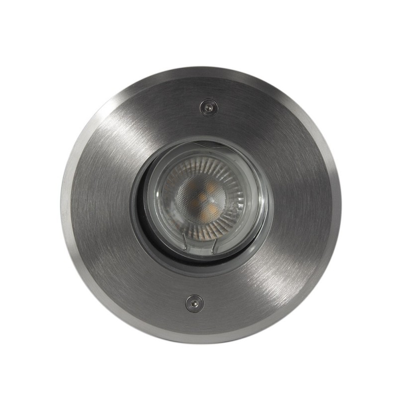 Spot encastré de sol rond orientable  TERRA – 230V – GU10