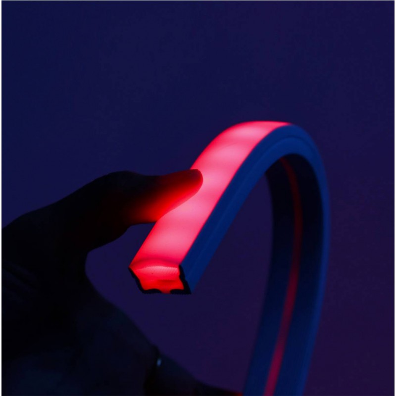 Tube néon flex carré moyen pour ruban LED - Direct - D2010