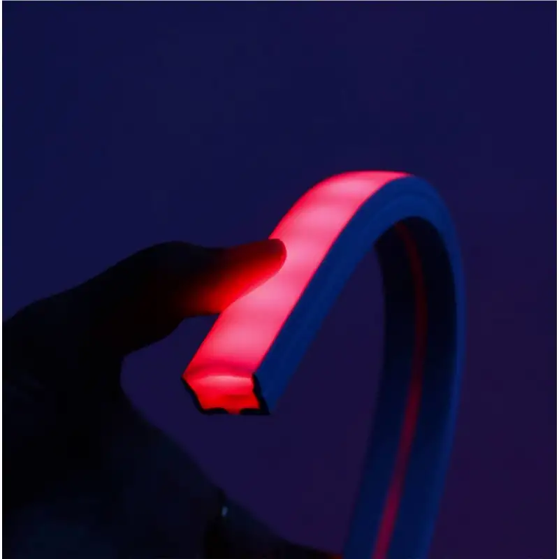 Tube néon flex carré moyen pour ruban LED - Direct - D2010