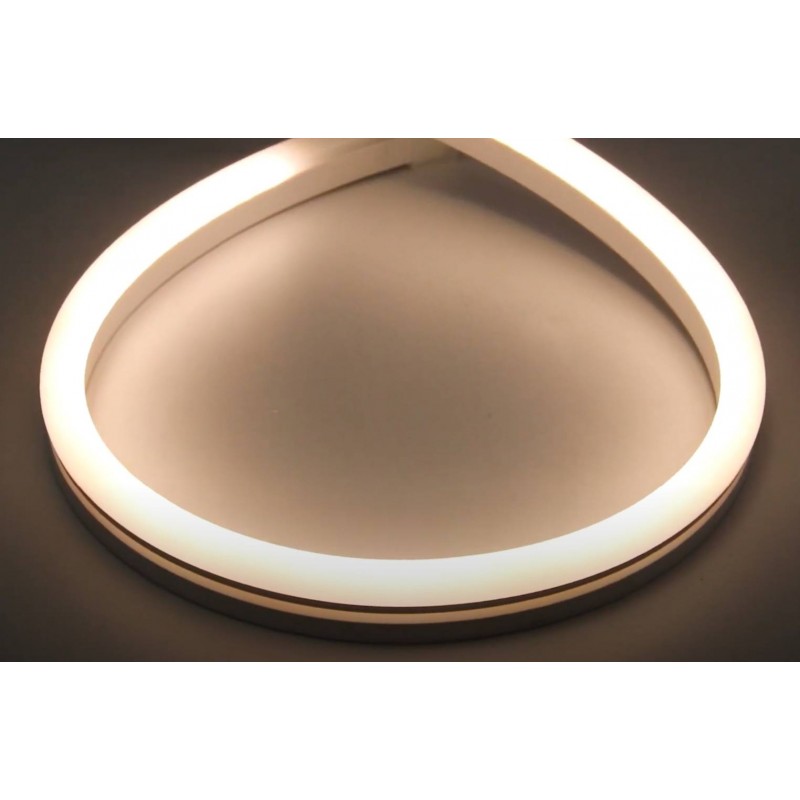Tube néon flex rond fin pour ruban LED - latéral – R0816