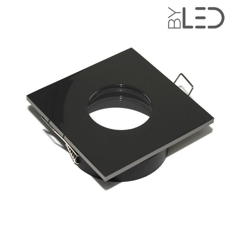 Spot encastrable collerette carrée flat SPLIT - Canon de fusil