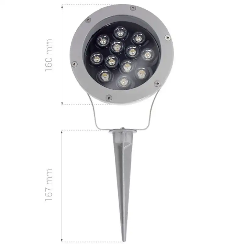 Spot LED à piquer 12W - Spike 12 - Blanc(s)