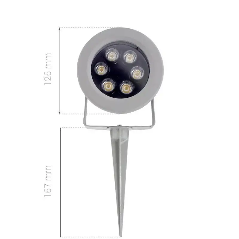 Spot LED à piquer 6 W - Spike 6 - RGB
