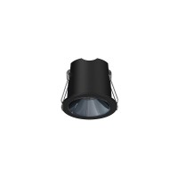 Spot LED encastré rond noir 7W – Miror