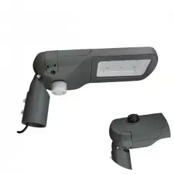 Lampadaire LED automatique à double détecteur pour mât d'éclairage public - IP65 - 50 W - Place BSS