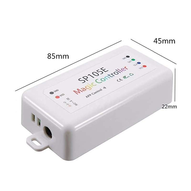 Contrôleur de ruban digital Apple/Android - SP105E