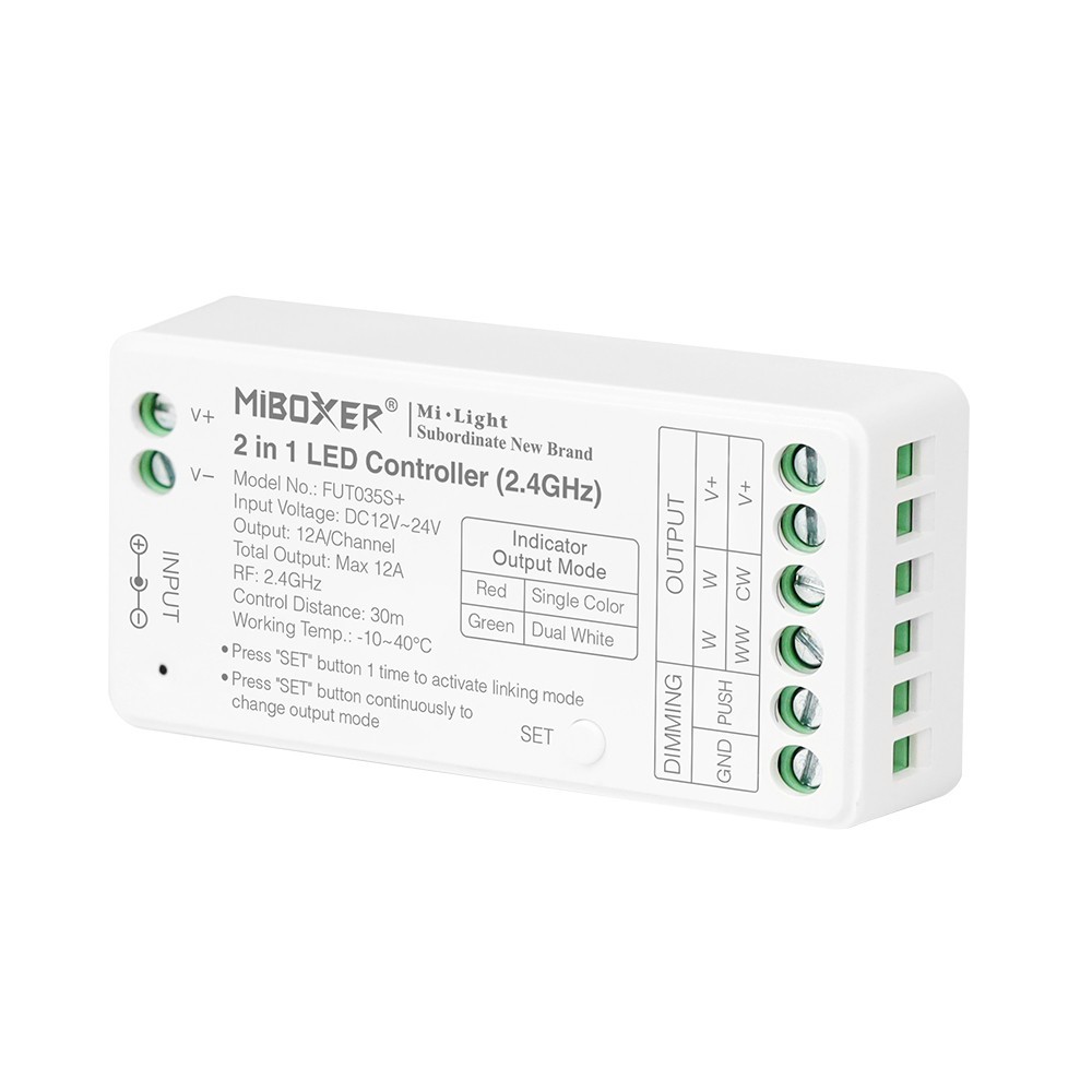 Contrôleur 4 zones Dimmer 2.4GHz - Milight