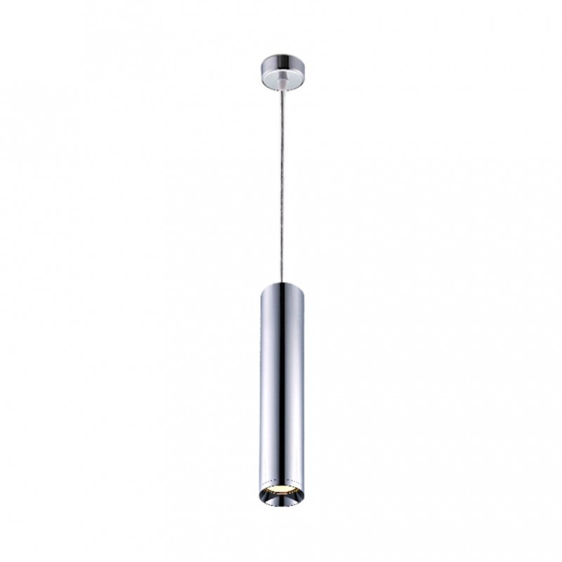 Suspension LED plafond - GU10 130cm Chrome