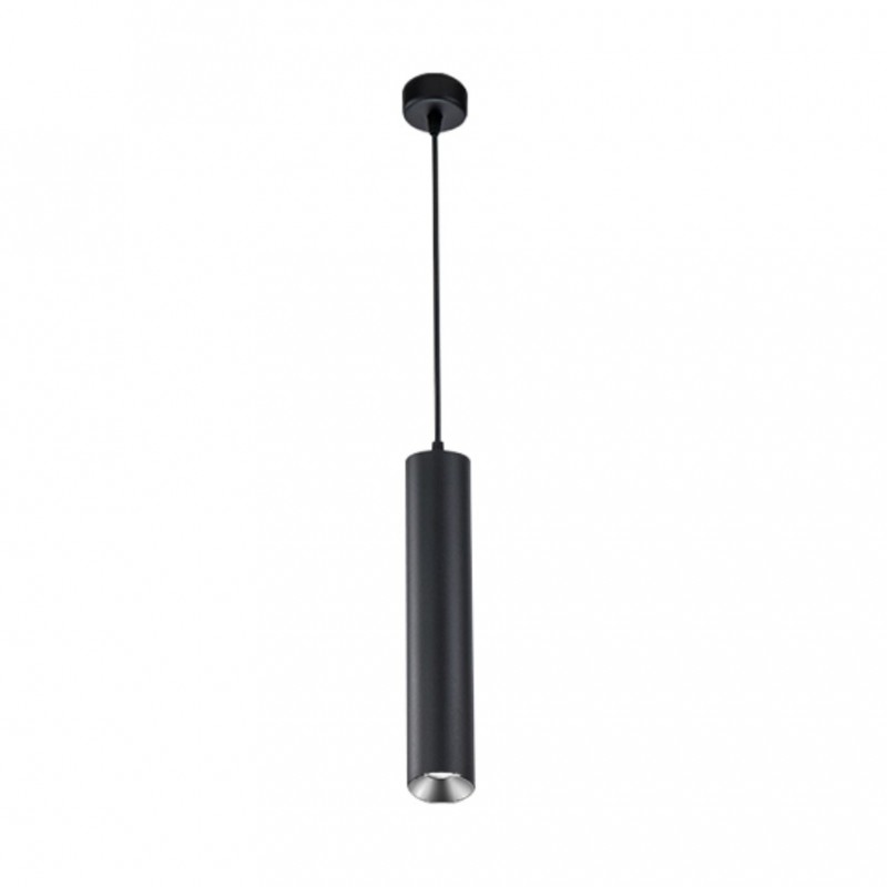 Luminaire suspendu GU10 - 130 cm - Noir sablé - TALAC 130