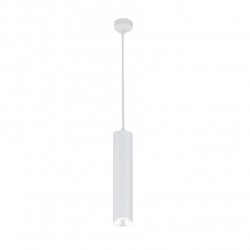 Luminaire suspendu long blanc GU10 130 cm