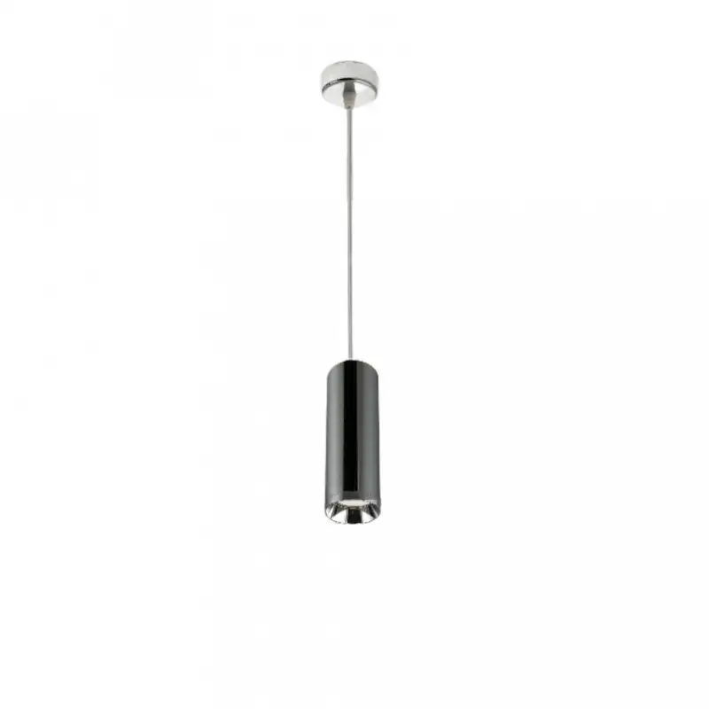 Luminaire suspendu GU10 115cm Noir chromé