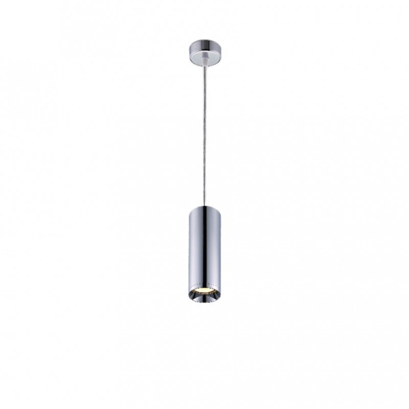 Luminaire suspendu GU10 115cm - Chrome