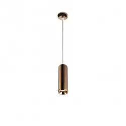 Luminaire suspendu GU10 115cm - Or rose cuivre