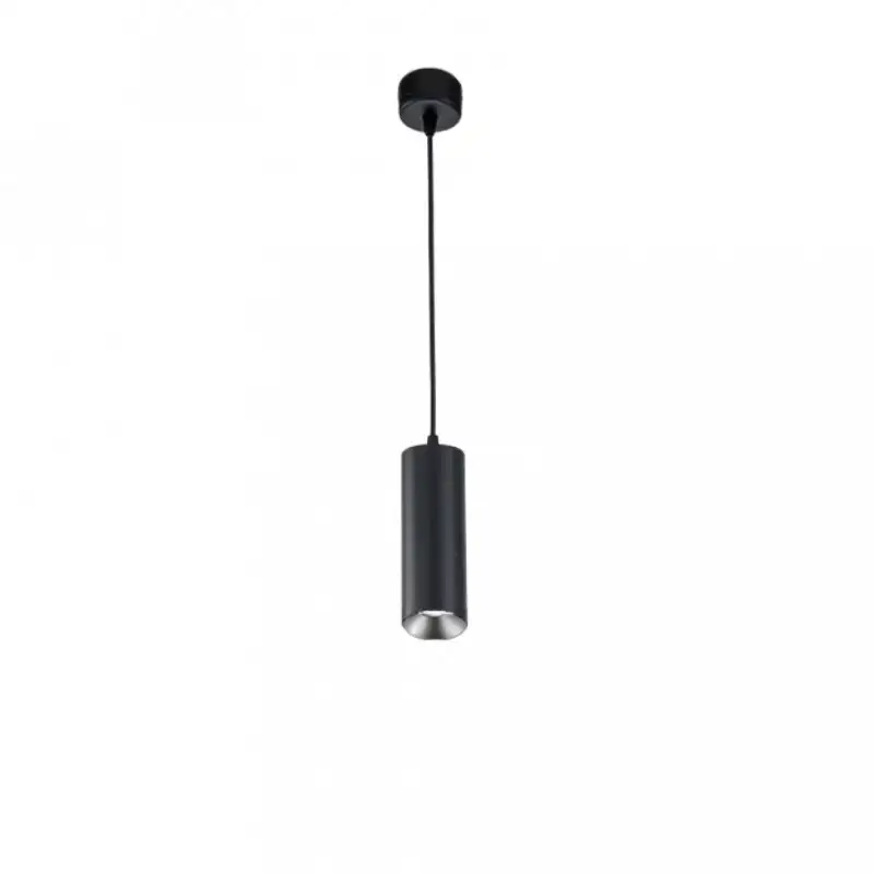 Luminaire suspendu GU10 115cm - noir sablé