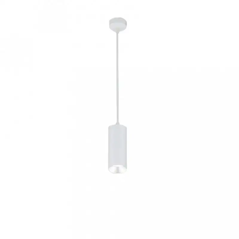 Luminaire suspendu GU10 115cm - Blanc sablé
