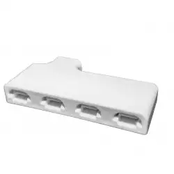 Dérivation pour fiche à sertir 4 sorties