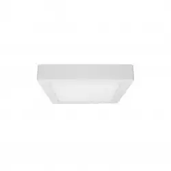 Dalle LED carrée 18W en applique - extra plate - plafonnier BONNY