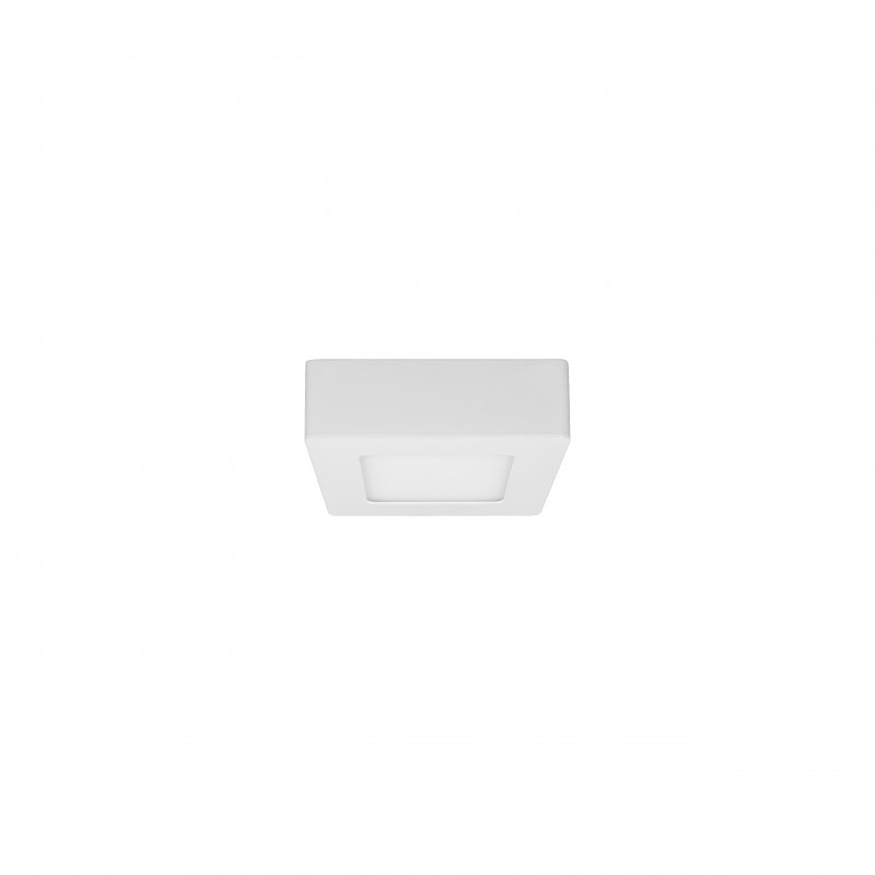 Dalle LED carrée 6 W en applique - extra plate - plafonnier BONNY