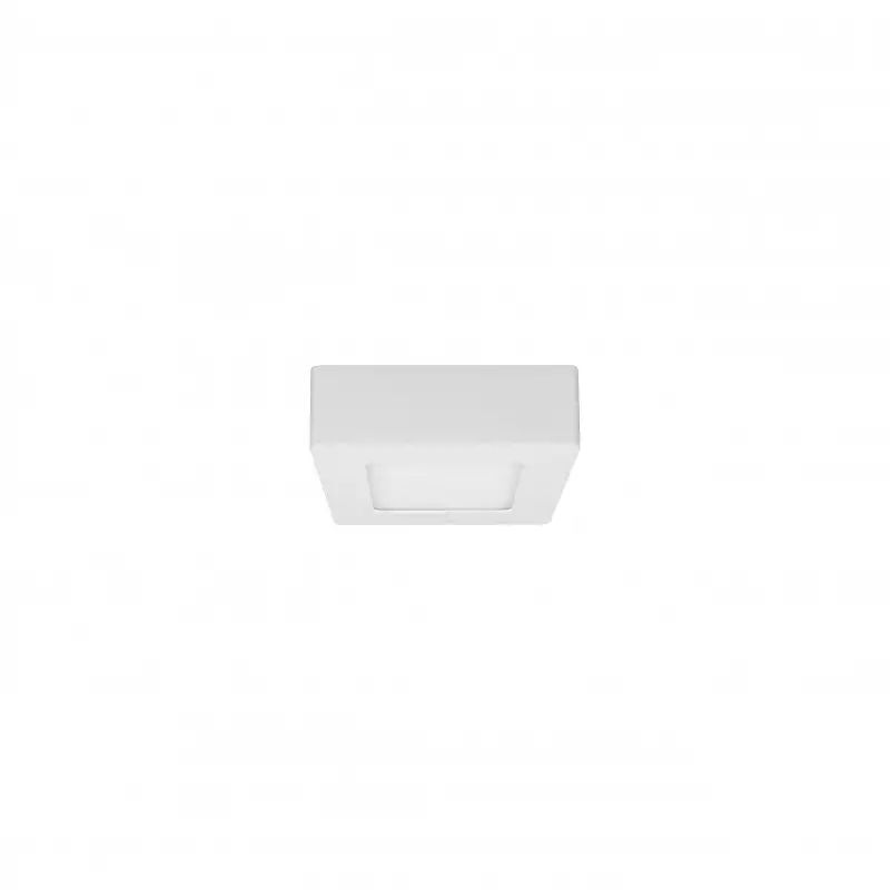 Dalle LED carrée 6 W en applique - extra plate - plafonnier BONNY
