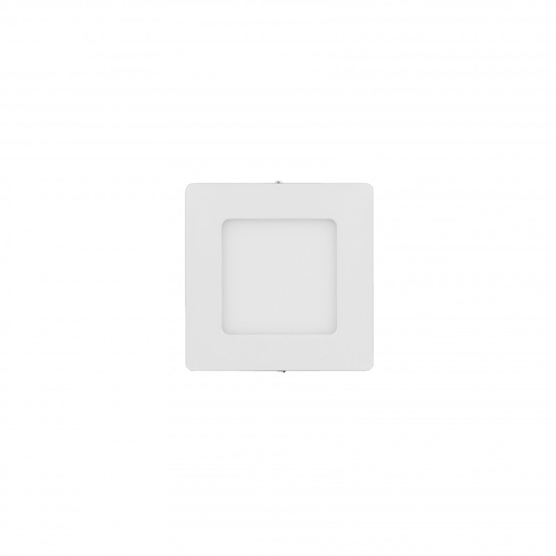 Dalle LED carrée 6 W en applique - extra plate - plafonnier BONNY