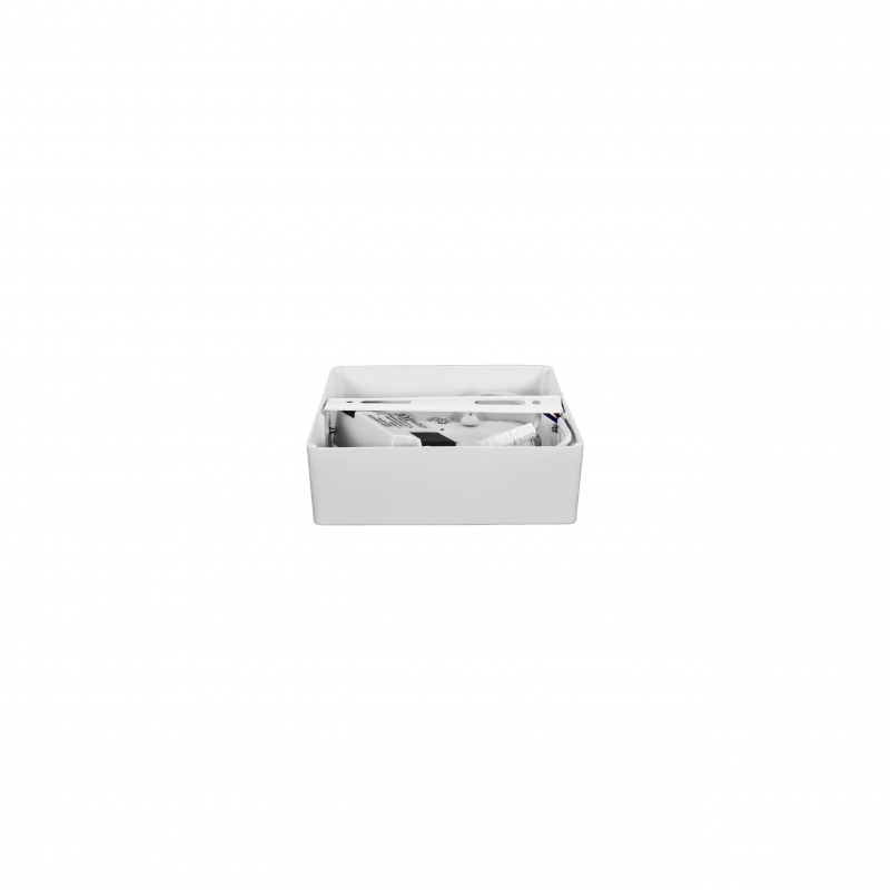 Dalle LED carrée 6 W en applique - extra plate - plafonnier BONNY