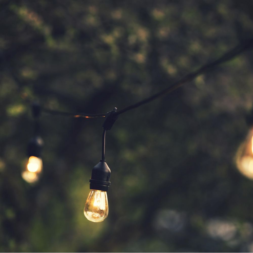 Guirlande guinguette d'extérieur - IP65 - Culot E27 - 20 mètres - Vue supplémentaire