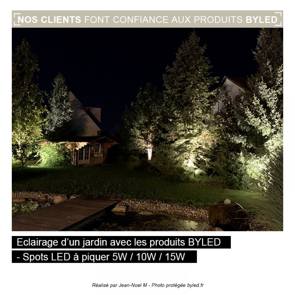 Spot LED COB à piquer - 5W - 230V - Noir - SPIKE 5 - Vue supplémentaire
