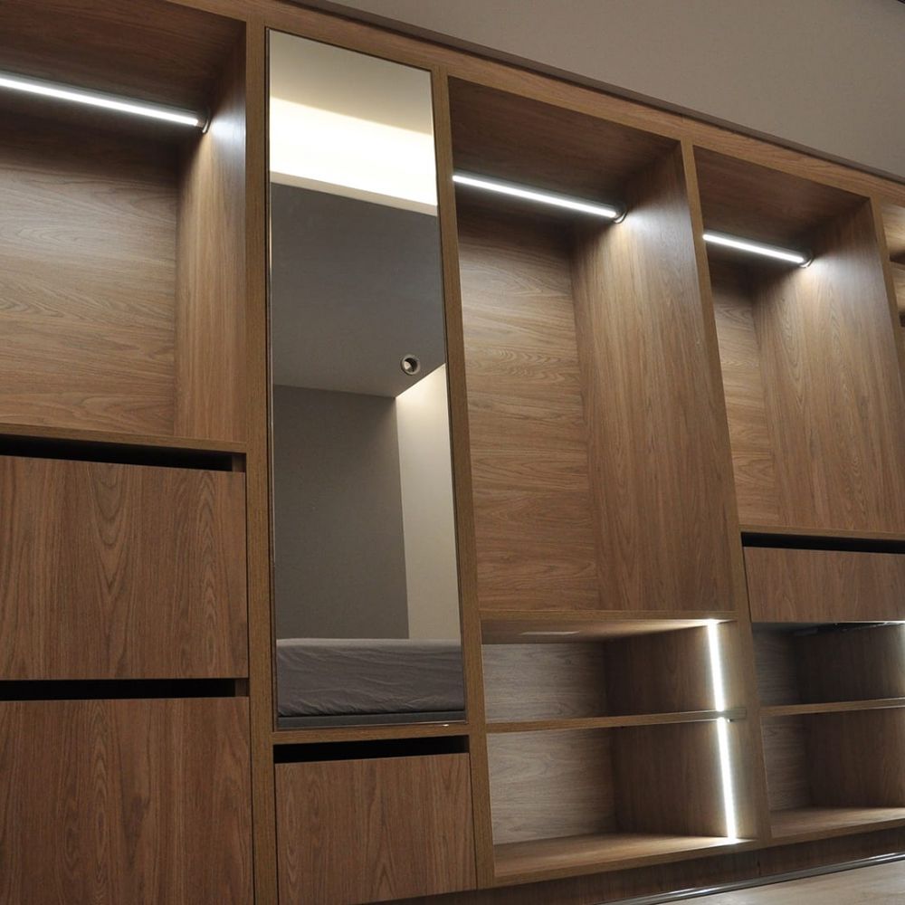 Profilé aluminium encastrable pour ruban LED - Diffuseur givré - E01 - CRAFT - Vue supplémentaire