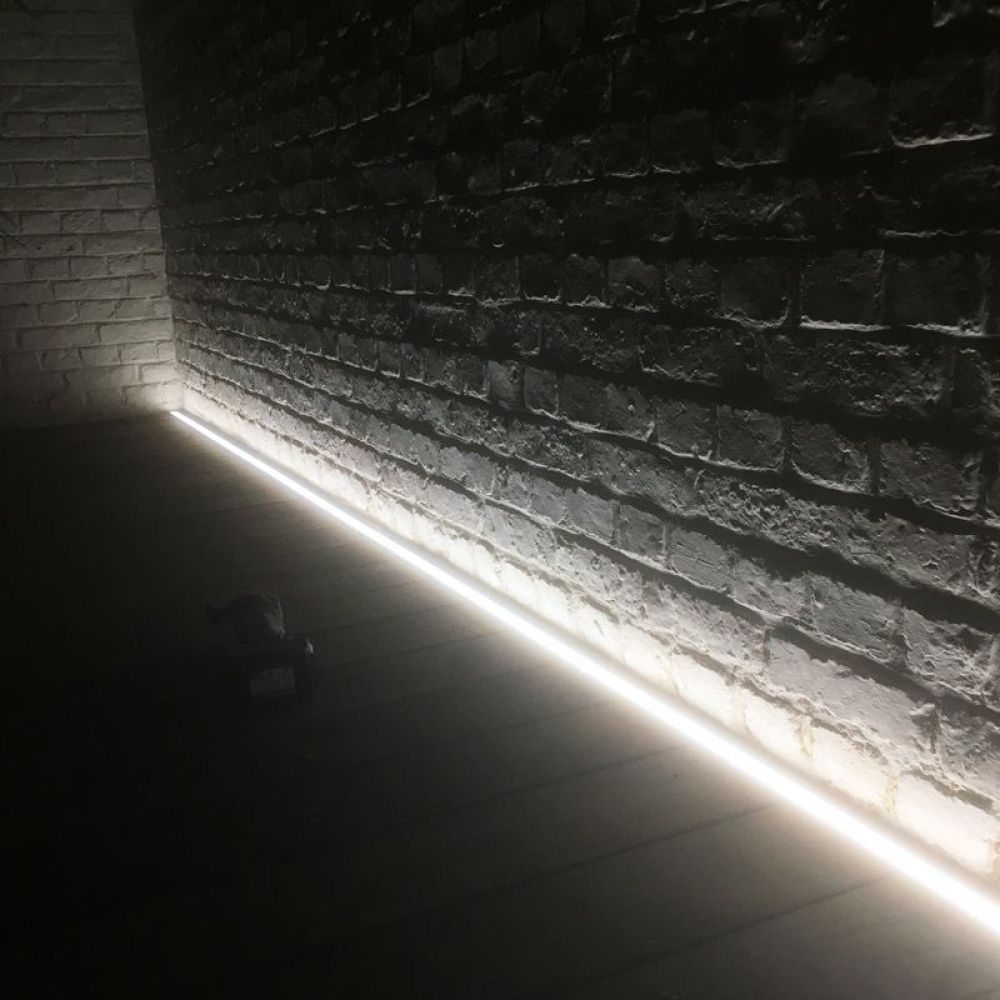 Profilé aluminium sol renforcé pour ruban LED - Diffuseur givré - F03 - CRAFT - Vue supplémentaire