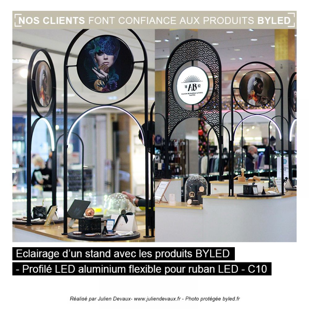 Profilé LED aluminium flexible pour ruban LED - C10 - CRAFT - Vue supplémentaire