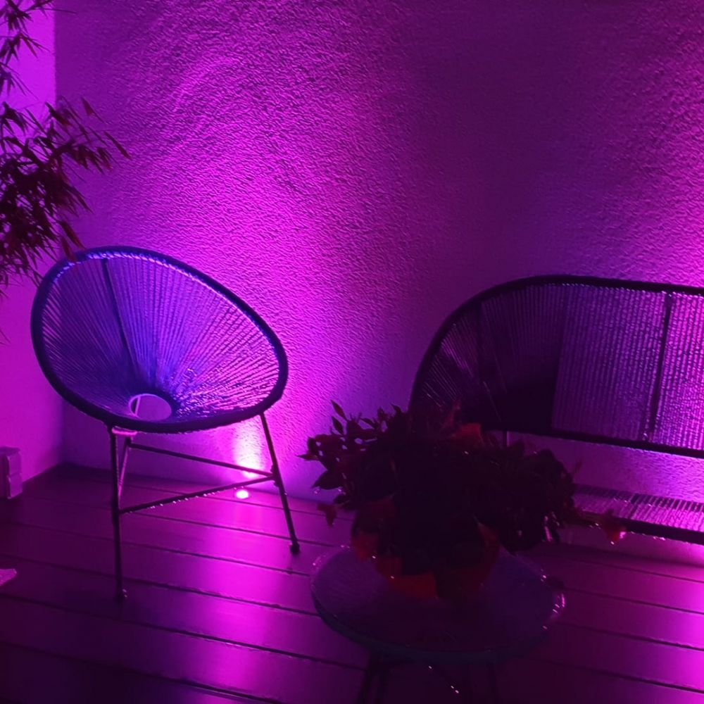 Spot LED encastré de sol RGB - 3W - 12V - Inox - DECKS 3 - Vue supplémentaire