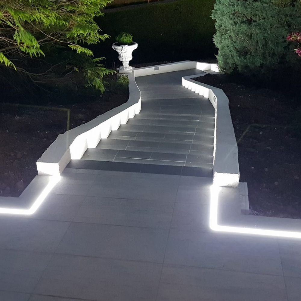 Profilé PVC étanche pour ruban LED - Diffuseur givré épais - O02 - CRAFT - Vue supplémentaire