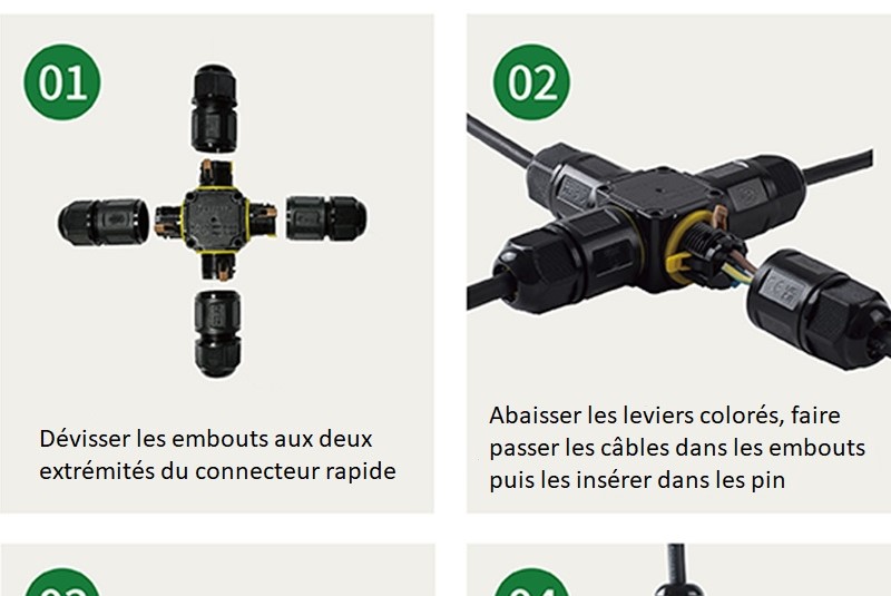 schema connecteur rapide