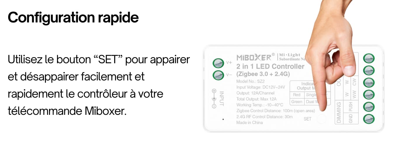controleur miboxer PR5 infographie