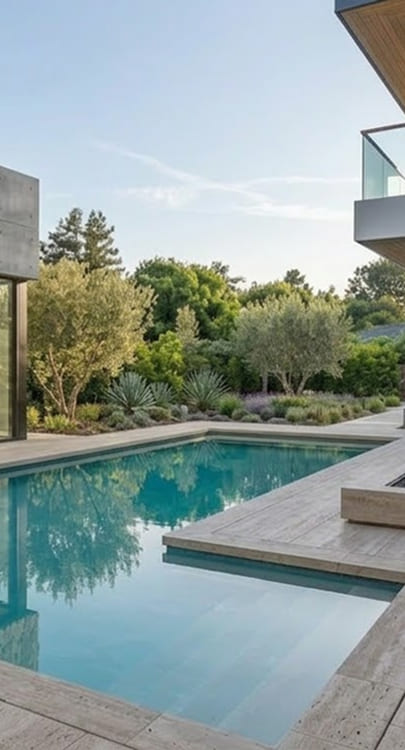 Éclairage de piscine