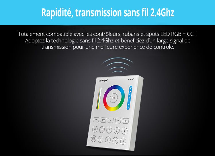 telecommande-milight-8-zones-rgb+CTT-sma
