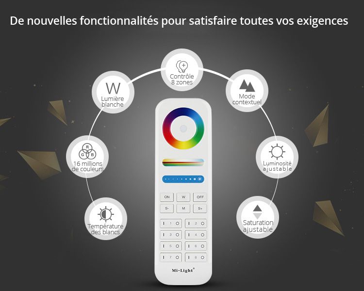 telecommande-milight-8-zones-rgb+blancs-