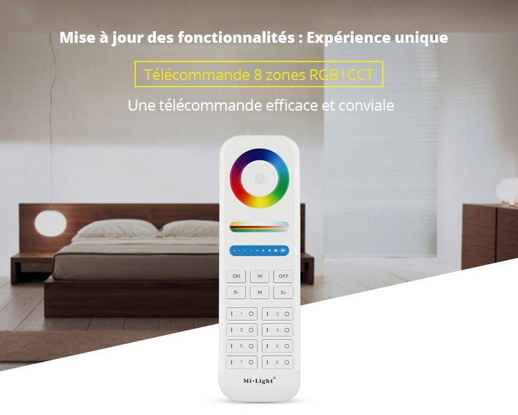 telecommande-milight-8-zones-rgb+blancs-