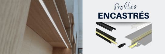 Profilés LED encastrables