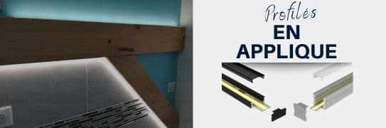 Profilés LED en applique