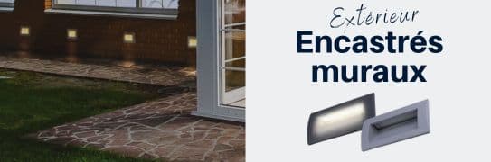 Encastrés muraux LED