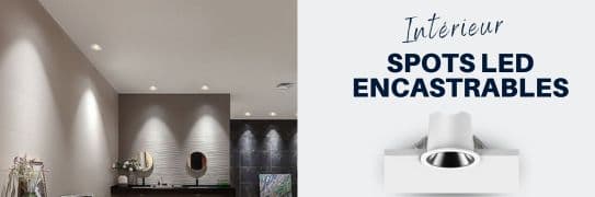 Spots LED encastrables