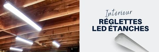 Réglettes LED étanches
