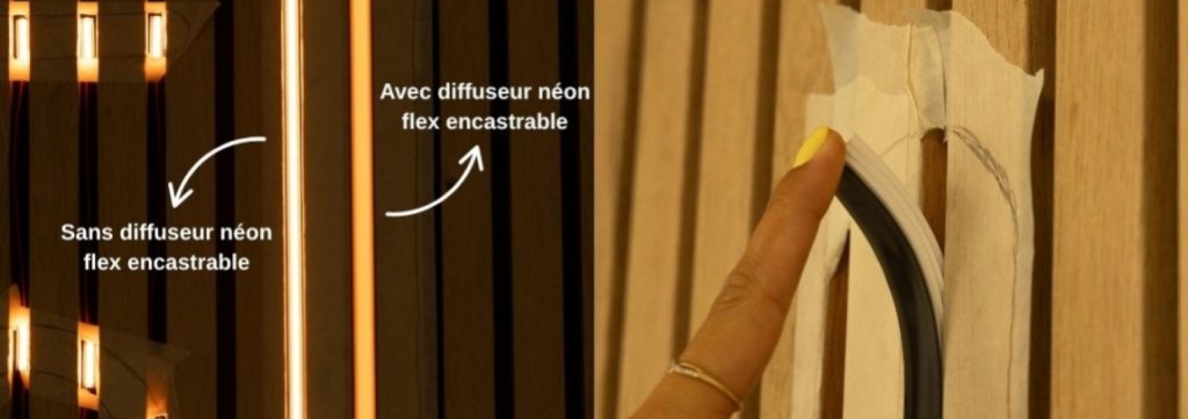 Diffuseur néon flex encastrable : la solution souple pour vos projets LED